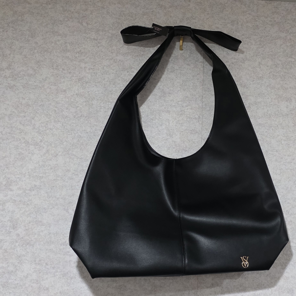 Victoria's Secret Black Hobo Bag